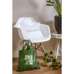Foldable Strawberry Bag Printed Sustainable GRS RPET 8L — product photo 5