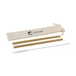 Bamboe Straw Set bamboe rietjes — productfoto 3