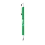 Ebony Soft Touch pennen, groen (± pms 7739c)