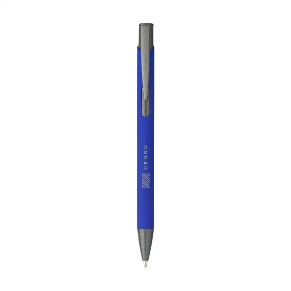 Ebony Soft RCS Recycled Alu SoftTouch Pen productfoto 4 - Hidalgo-werbeartikel Ebony Soft RCS Recycled Alu SoftTouch Pen — productfoto 4