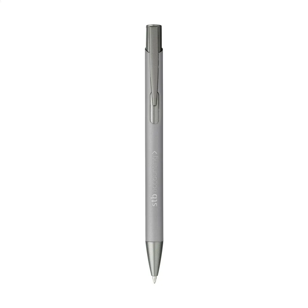 Ebony Soft RCS Recycled Alu SoftTouch Pen productfoto 9 - Hidalgo-werbeartikel Ebony Soft RCS Recycled Alu SoftTouch Pen — productfoto 9
