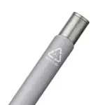 Printed Ebony RCS Recycled Aluminum Pen Soft-Touch Blue — product photo 10