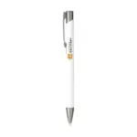 Ebony Soft RCS Recycled Alu SoftTouch Pen wit - Hidalgo-werbeartikel Ebony Soft RCS Recycled Alu SoftTouch Pen, wit