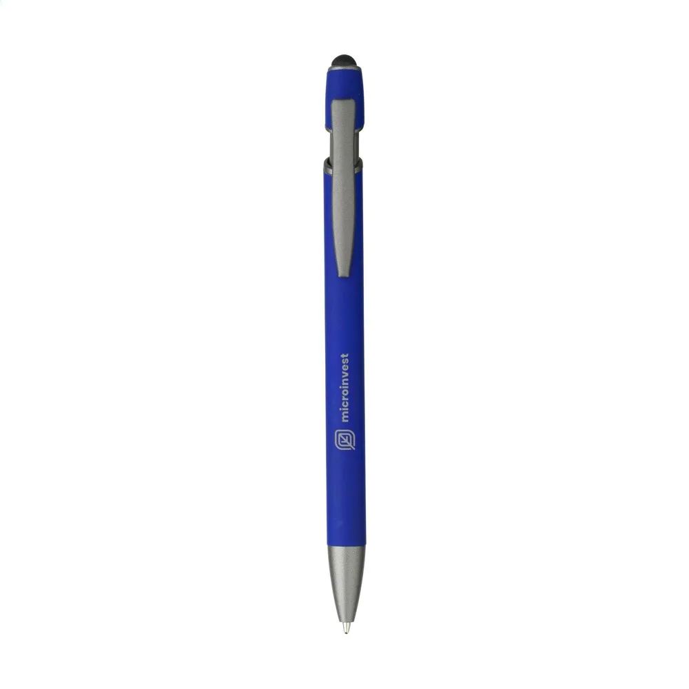 Luca Stylus RCS Recycled Alu SoftTouch Pen - Hidalgo Luca Stylus RCS Recycled Alu SoftTouch Pen