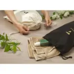Gift Pouch GRS Recycled Cotton (150 g/m²) L — productfoto 2