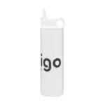 Bonny RCS Recycled Steel Sportflask 800 ml drinkfles, wit