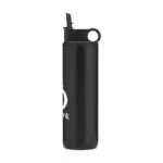 Bonny RCS Recycled Steel Sportflask 800 ml drinkfles, zwart