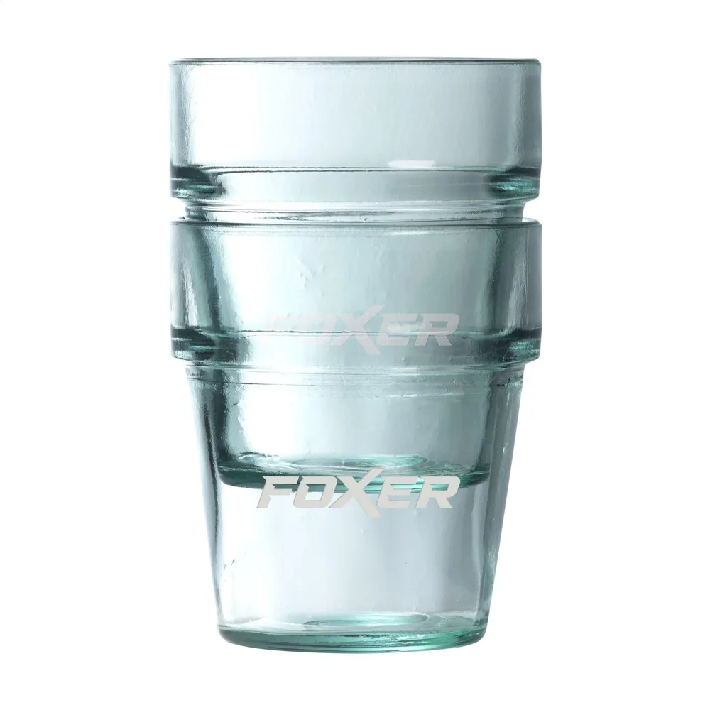 Sevilla Stapelbaar Gerecycled Waterglas 270 ml productfoto 3 - Hidalgo-werbeartikel Sevilla Stapelbaar Gerecycled Waterglas 270 ml — productfoto 3