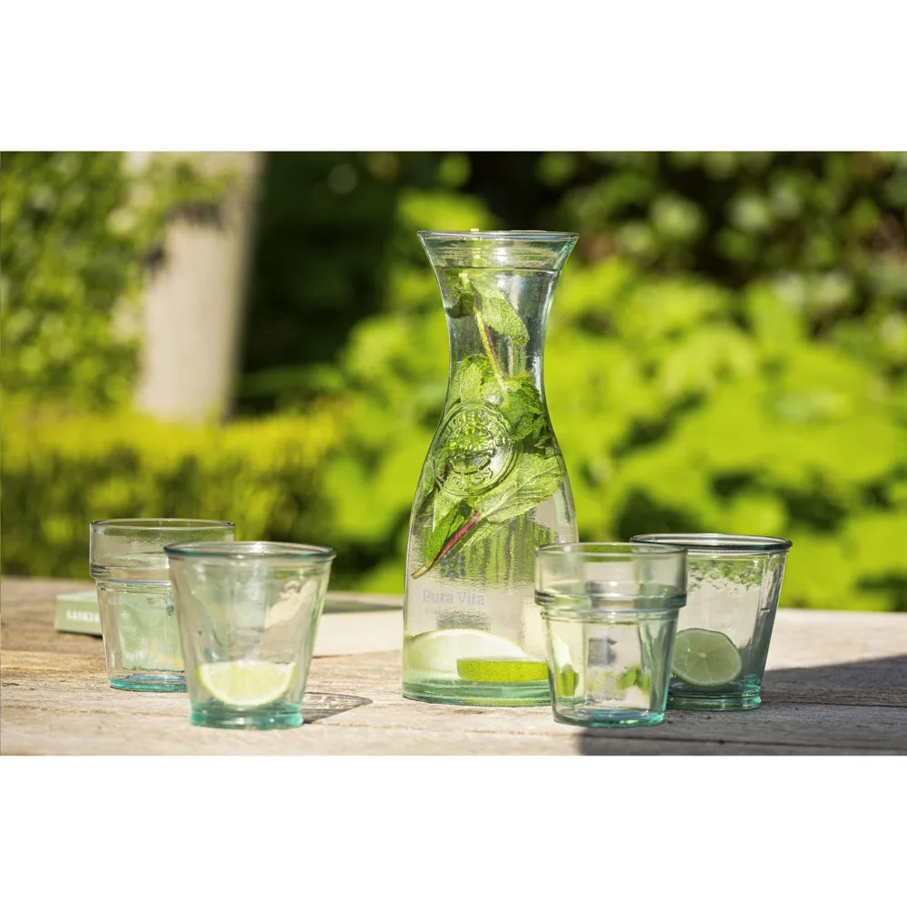 Sevilla Stapelbaar Gerecycled Waterglas 270 ml productfoto 5 - Hidalgo-werbeartikel Sevilla Stapelbaar Gerecycled Waterglas 270 ml — productfoto 5