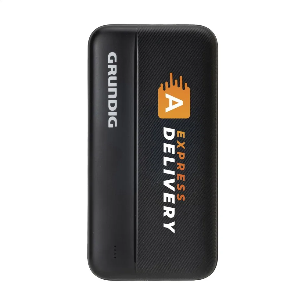 Grundig Powerbank 20000 mAh oplader productfoto 3 - Hidalgo-werbeartikel Grundig Powerbank 20000 mAh oplader — productfoto 3