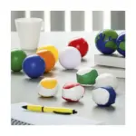 Stressball ColourBall bedrucken farbig Weichschaum 6cm — Produktfoto 5