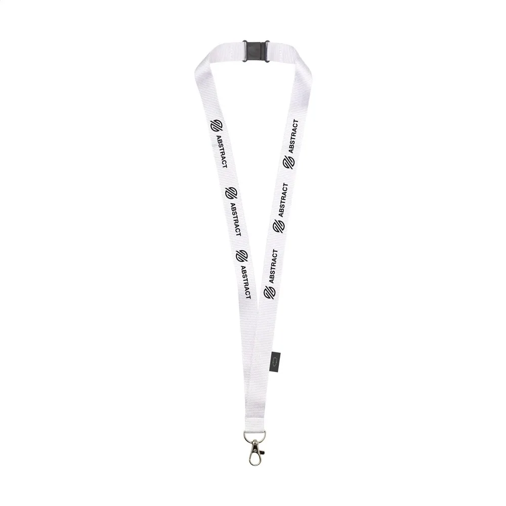 Lanyard Safety GRS RPET 2 cm keycord productfoto 2 - Hidalgo-werbeartikel Lanyard Safety GRS RPET 2 cm keycord — productfoto 2