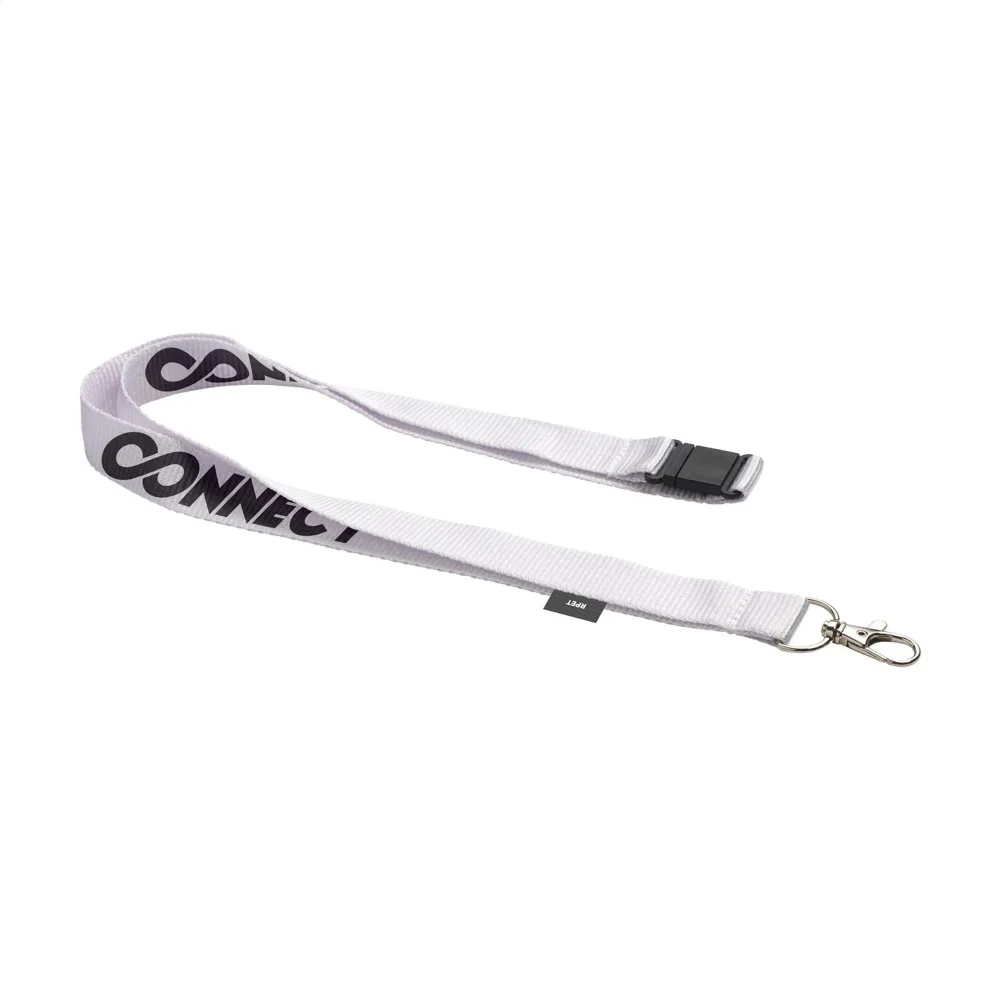 Lanyard Safety GRS RPET 2 cm keycord productfoto 3 - Hidalgo-werbeartikel Lanyard Safety GRS RPET 2 cm keycord — productfoto 3
