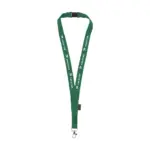Lanyard Safety GRS RPET 2 cm keycord groen ± pms 348c - Hidalgo-werbeartikel Lanyard Safety GRS RPET 2 cm keycord, groen (± pms 348c)