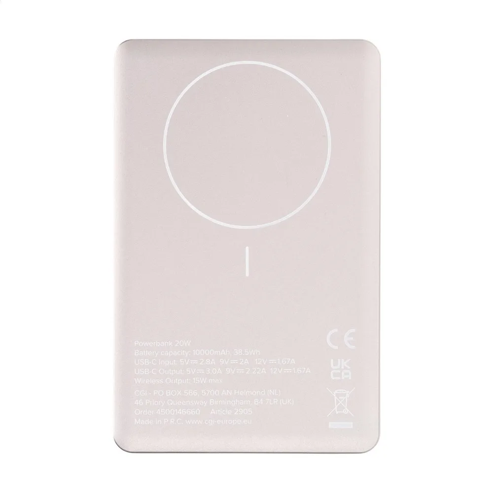 Wireless RCS Recycled Alu Magsafe Powerbank 10000 productfoto 8 - Hidalgo-werbeartikel Wireless RCS Recycled Alu Magsafe Powerbank 10000 — productfoto 8
