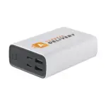 Powerbank RCS Recycled ABS 20000 oplader wit - Hidalgo-werbeartikel Powerbank RCS Recycled ABS 20000 oplader, wit