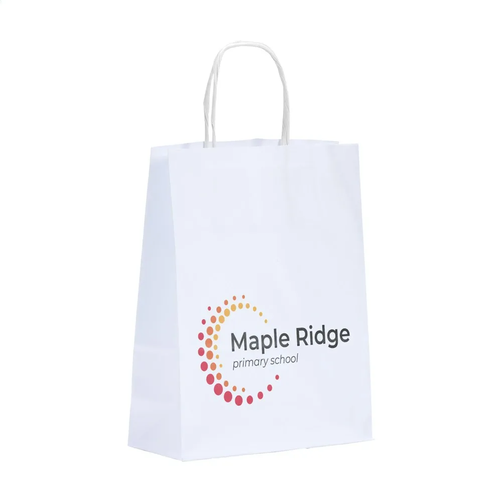 Pagari Paper Bag A5 papieren tas wit - Hidalgo-werbeartikel Pagari Paper Bag A5 papieren tas, wit