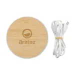 Bamboo 15W Wireless Fast Charger draadloze snellader — productfoto 6