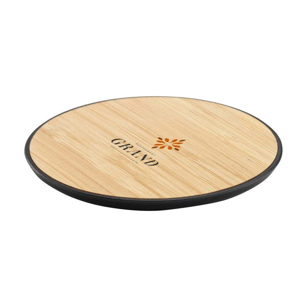 Bamboo 15W Wireless Fast Charger draadloze snellader — productfoto 11