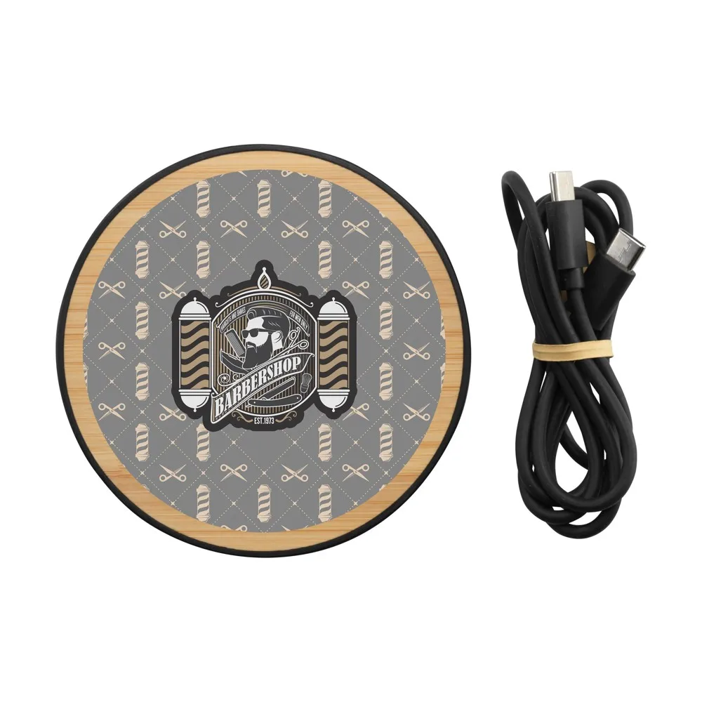 Bamboo 15W Wireless Fast Charger draadloze snellader — productfoto 12