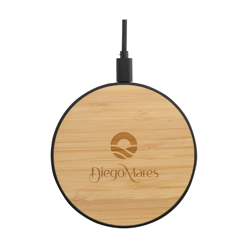 Bamboo 15W Wireless Fast Charger draadloze snellader — productfoto 13