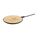 Bamboo 15W Wireless Fast Charger draadloze snellader, zwart