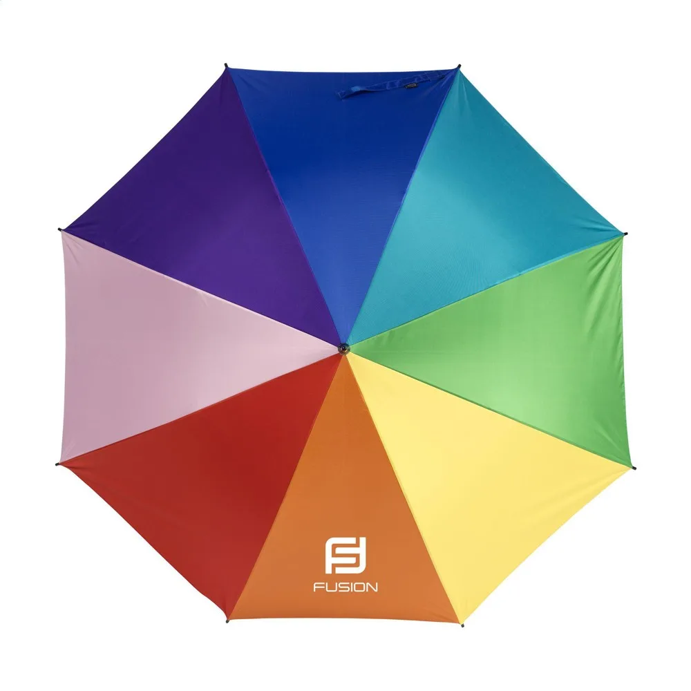 Regenschirm Rainbow RCS RPET bedrucken windfest Glasfaser 23 — Produktfoto 3