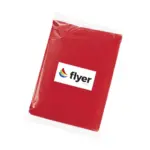 Regenponcho bedrucken Einweg Leicht Transparent 100x120cm — Produktfoto 2