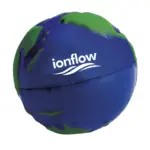 StressGlobe Ø 6,5 cm stressbal — productfoto 3