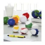 StressGlobe Ø 6,5 cm stressbal — productfoto 2
