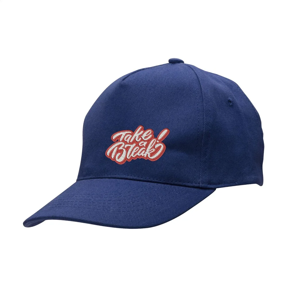 HeavyCap pet kobaltblauw ± pms 7686 - Hidalgo-werbeartikel HeavyCap pet, kobaltblauw (± pms 7686)