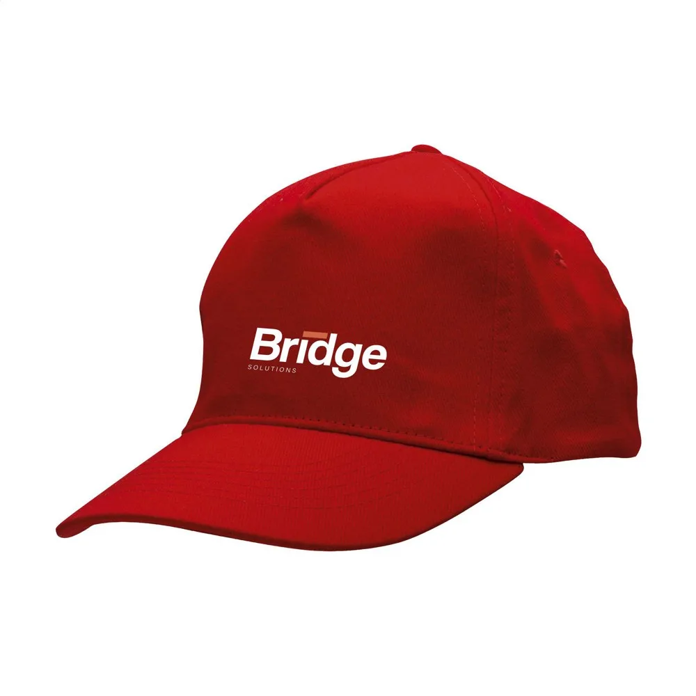 HeavyCap pet rood ± pms 485 - Hidalgo-werbeartikel HeavyCap pet, rood (± pms 485)