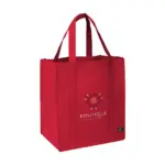 Shop XL GRS RPET (80 g/m²) winkeltas, rood (± pms 186c)