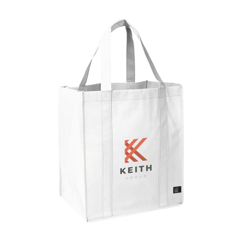 Shop XL GRS RPET (80 g/m²) winkeltas, wit