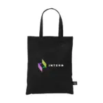 TinyBag Recycled (140 g/m²), zwart