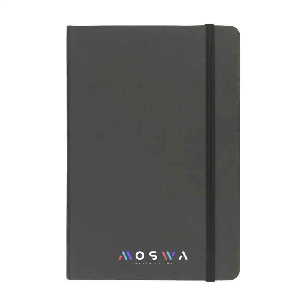 CraftCover Notebook A5 notiteboek zwart - Hidalgo-werbeartikel CraftCover Notebook A5 notiteboek, zwart