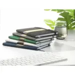 Recycled Notebook Printed Lined GRS PU A5 — product photo 2
