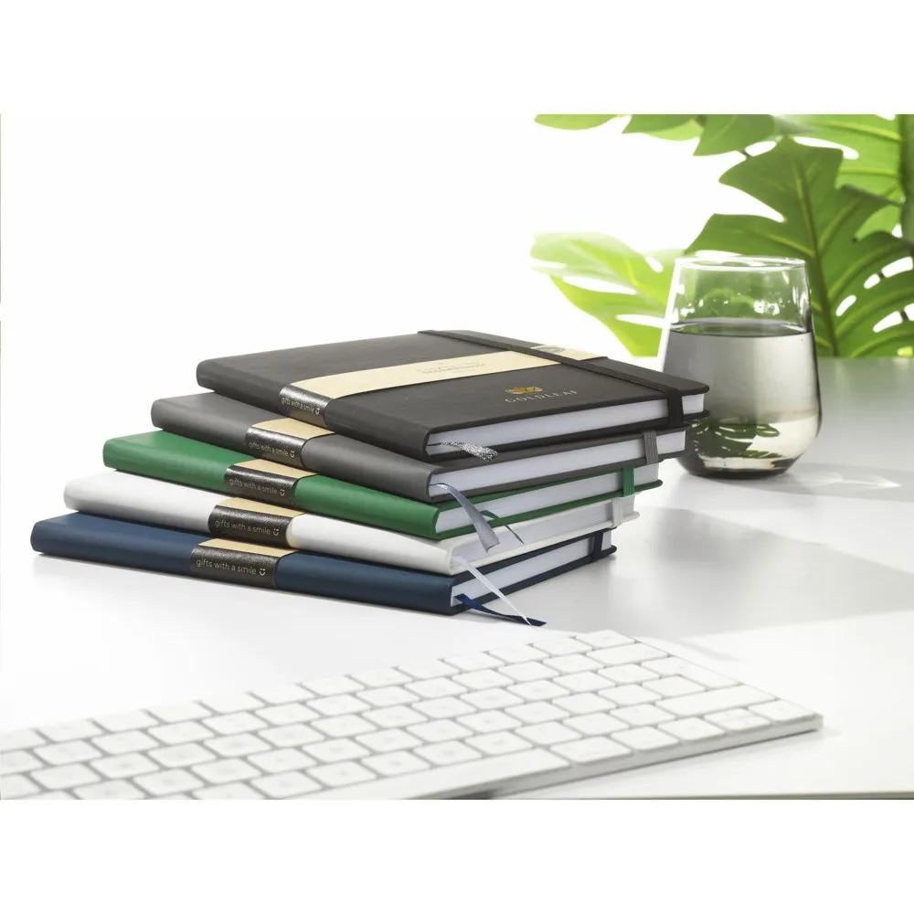 Recycled Notebook Printed Lined GRS PU A5 — product photo 2