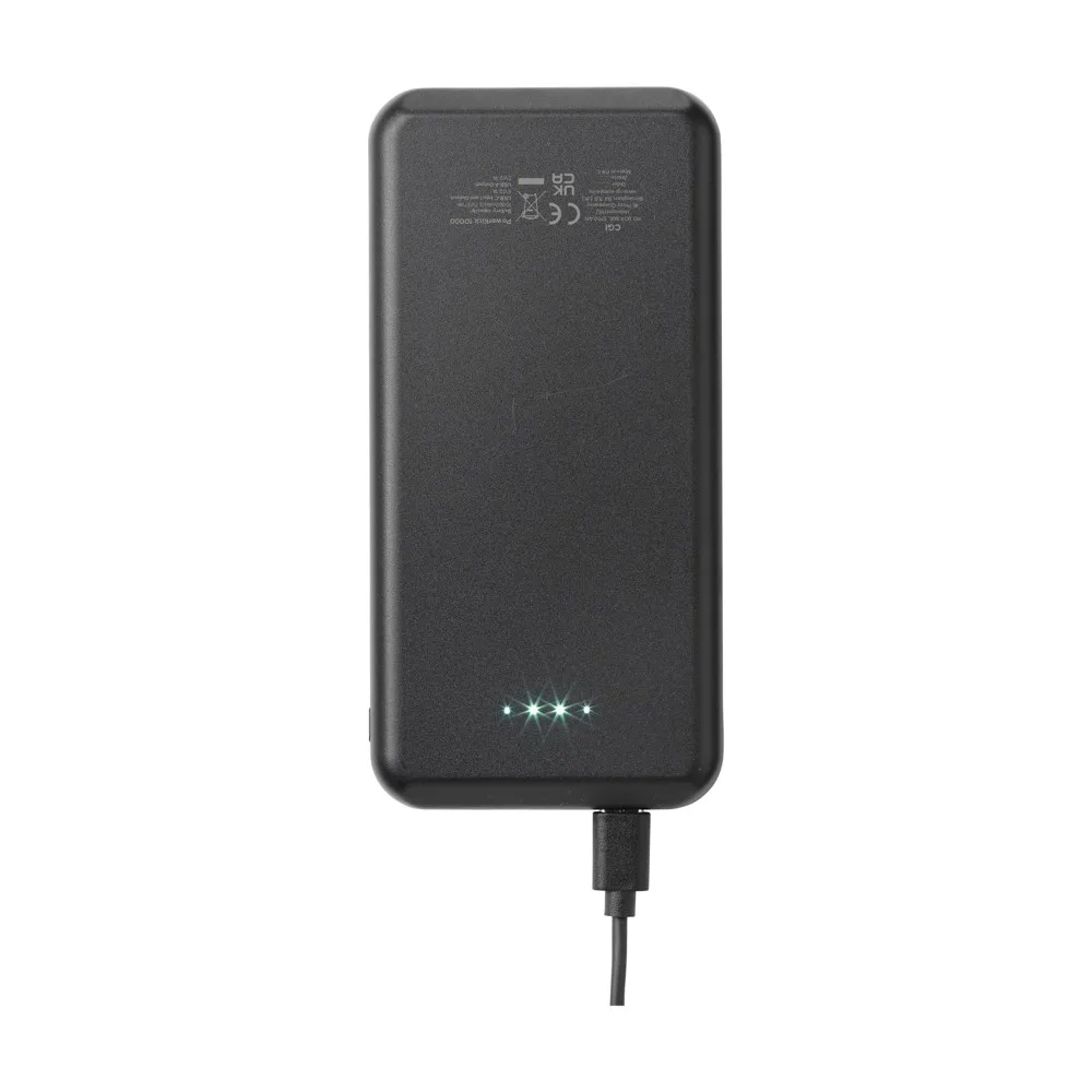PowerKick 10000 RCS Recycled Powerbank productfoto 4 - Hidalgo-werbeartikel PowerKick 10000 RCS Recycled Powerbank — productfoto 4