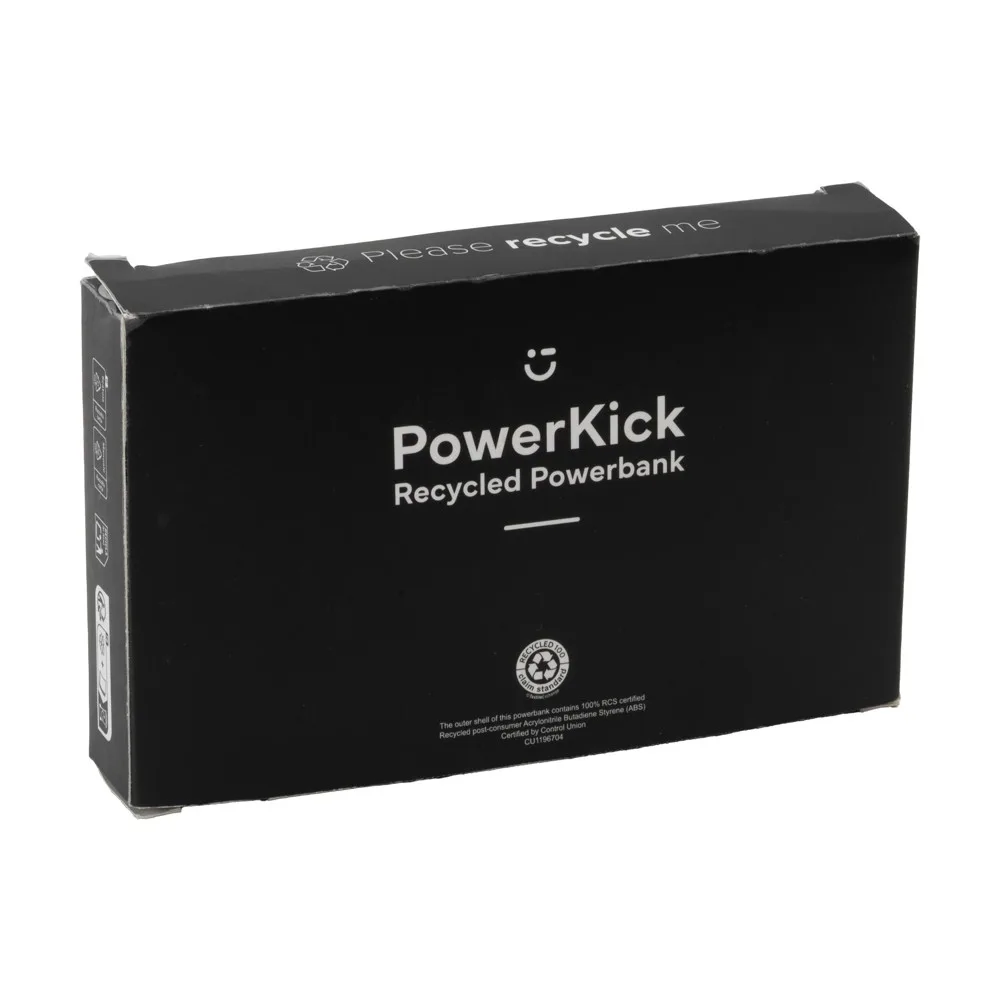 PowerKick 10000 RCS Recycled Powerbank productfoto 6 - Hidalgo-werbeartikel PowerKick 10000 RCS Recycled Powerbank — productfoto 6