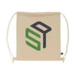 GRS Recycled Cotton PromoBag (180 g/m²) rugzak — productfoto 6
