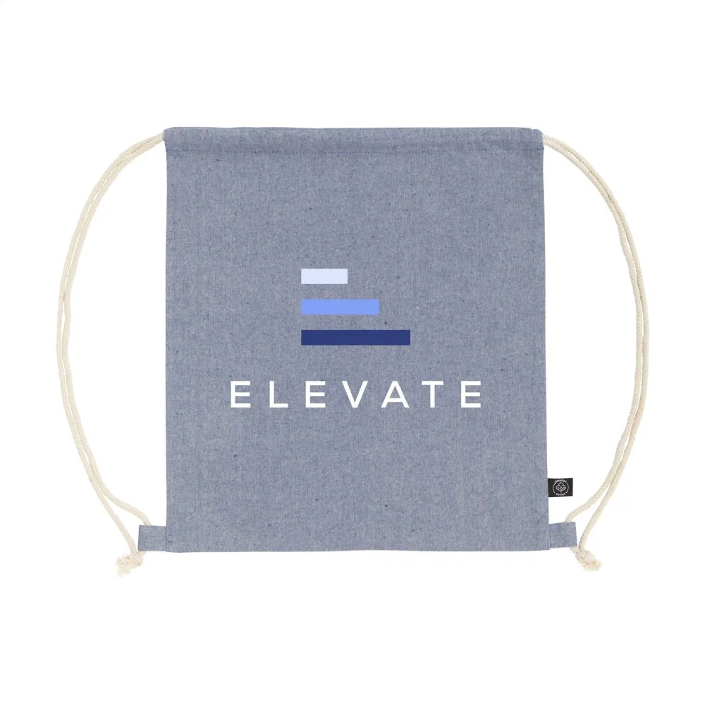 GRS Recycled Cotton PromoBag 180 gm² rugzak productfoto 7 - Hidalgo-werbeartikel GRS Recycled Cotton PromoBag (180 g/m²) rugzak — productfoto 7