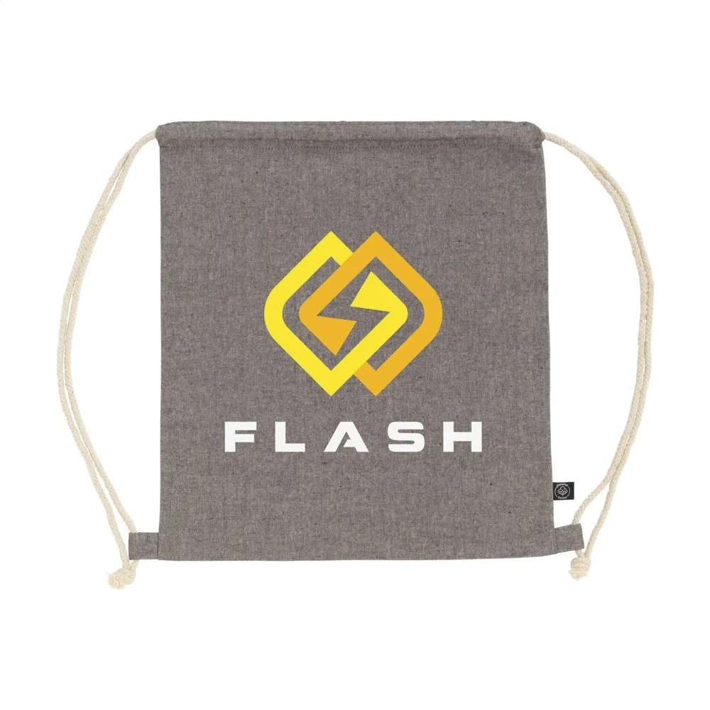 GRS Recycled Cotton PromoBag (180 g/m²) rugzak — productfoto 9