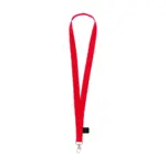 KeyCord Budget GRS RPET 2 cm, rood (± pms 186c)