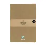 Notebook GRS Washable Kraft Cover A5 notitieboek, naturel