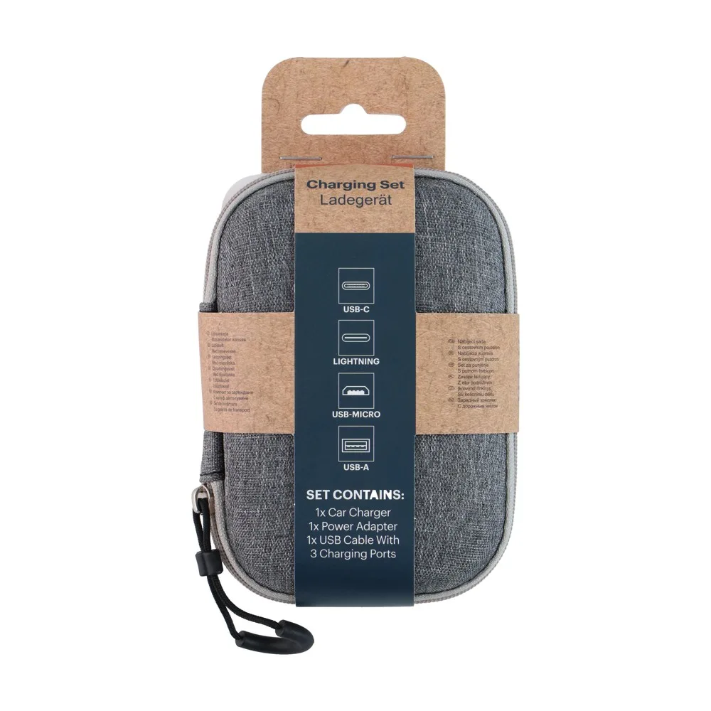 Grundig Travel Charging Set productfoto 2 - Hidalgo-werbeartikel Grundig Travel Charging Set — productfoto 2
