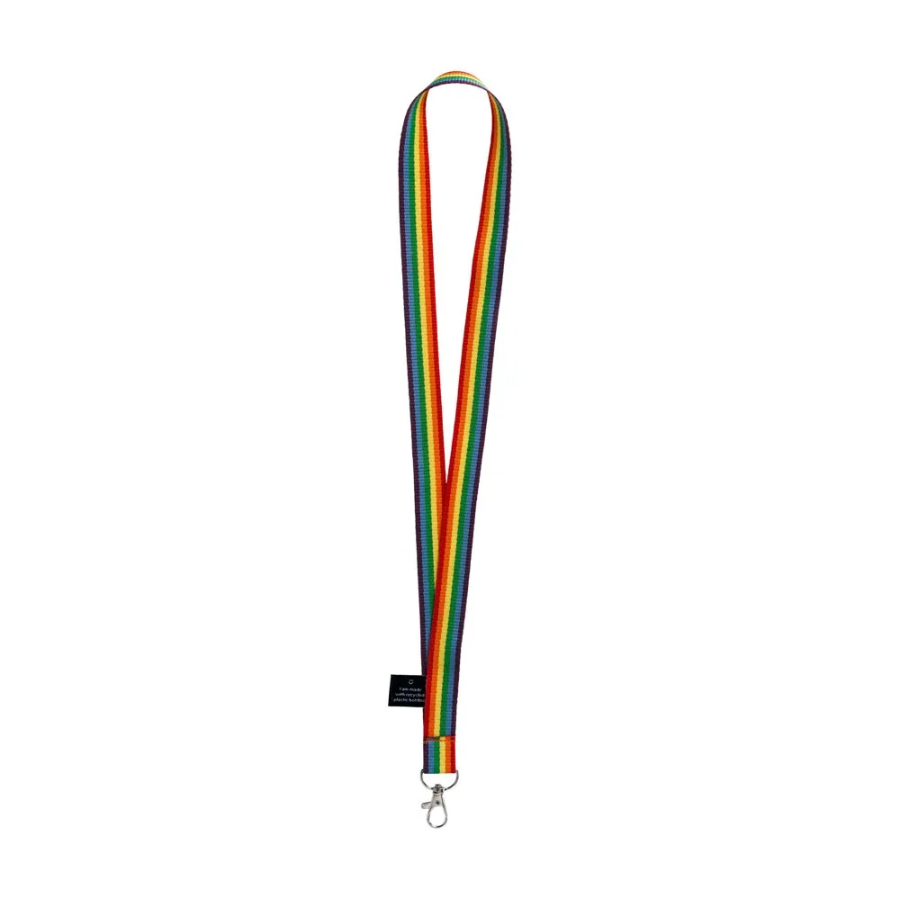 Rainbow Keycord GRS RPET productfoto 2 - Hidalgo-werbeartikel Rainbow Keycord GRS RPET — productfoto 2