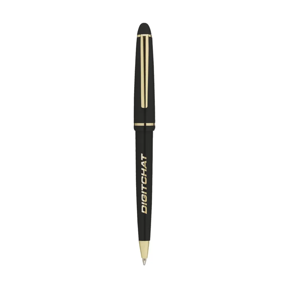 Nostalgie One pennen zwart ± pms black - Hidalgo-werbeartikel Nostalgie One pennen, zwart (± pms black)