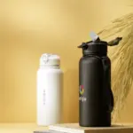 AquaSteel XL Wide RCS Recycled Water Bottle 900 ml — productfoto 2