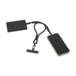 Wrist Lanyard 2-in-1 GRS RPET Load & Sync USB Cable — productfoto 3